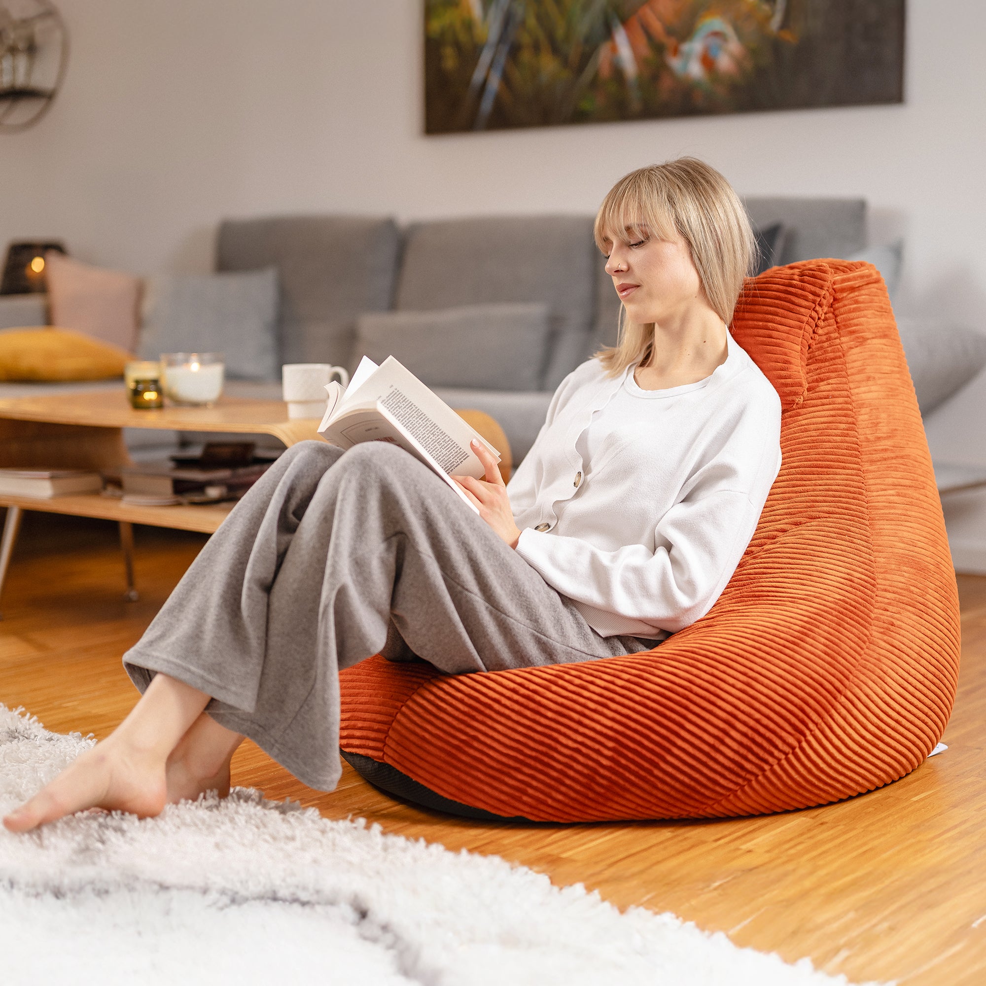 LazyCloud | Sitzsack Coral Blush