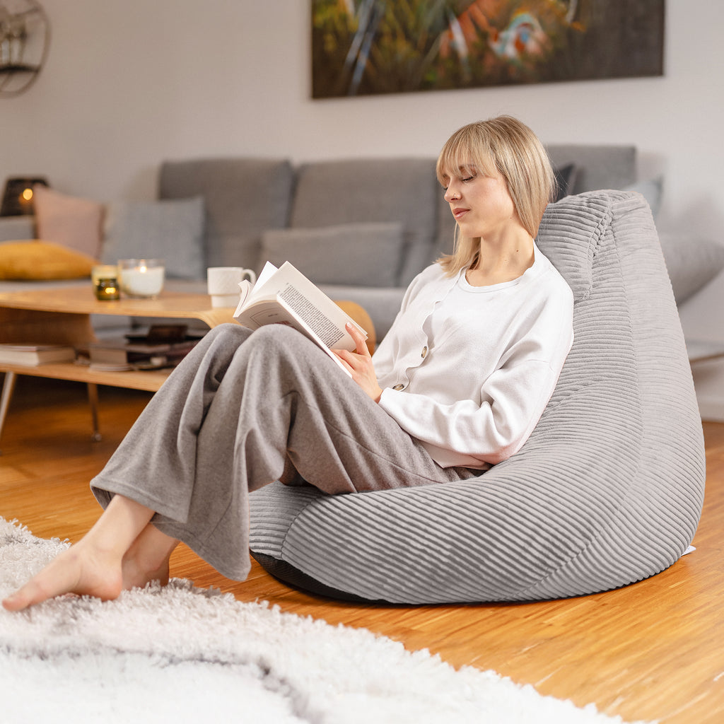 LazyCloud | Sitzsack Soft Grey