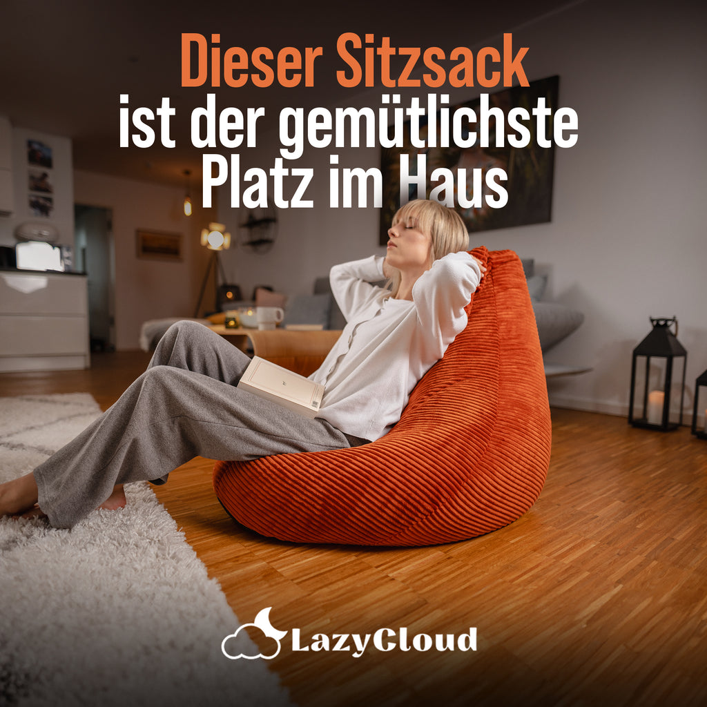 LazyCloud | Sitzsack Coral Blush