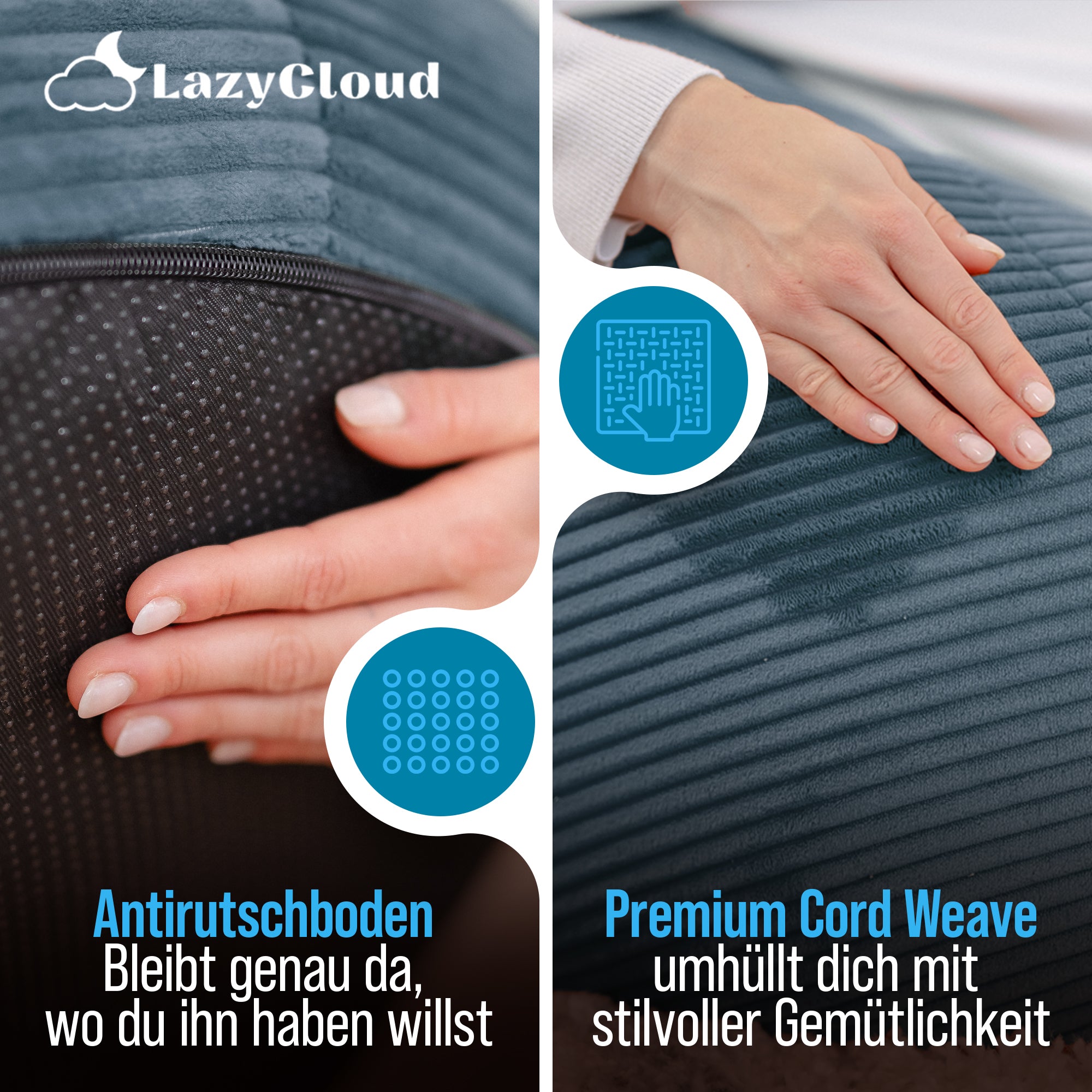 LazyCloud | Sitzsack Midnight Navy